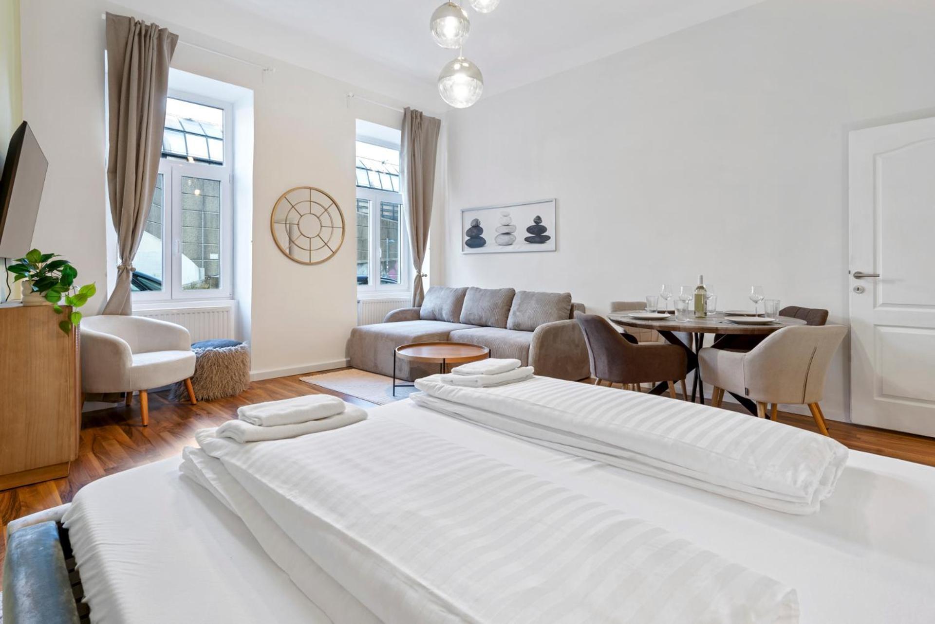Cozy City Apartment - 15 Min To City-Centre - Contactless 24H Check-In Відень Екстер'єр фото