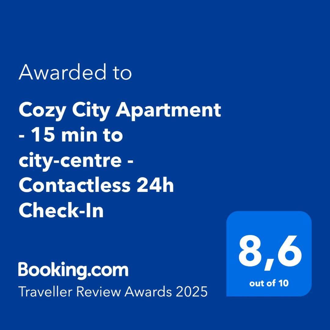 Cozy City Apartment - 15 Min To City-Centre - Contactless 24H Check-In Відень Екстер'єр фото
